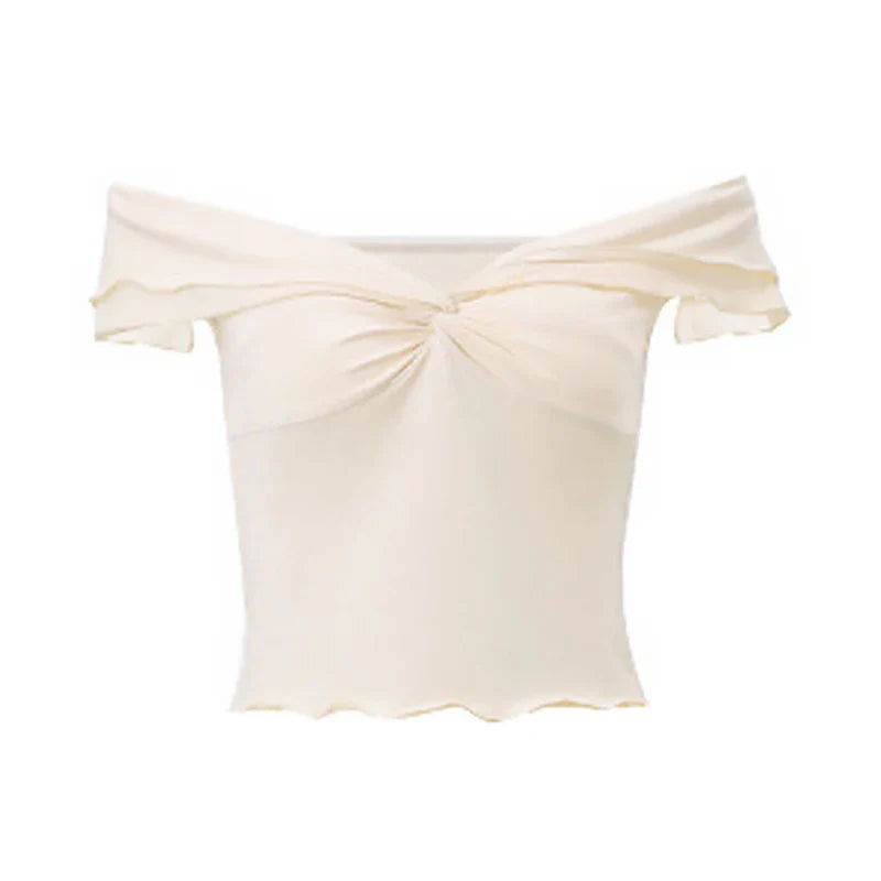 2 Piece Set Women Vacation Ruffle Beach Holiday Outfits
