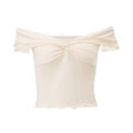 2 Piece Set Women Vacation Ruffle Beach Holiday Outfits