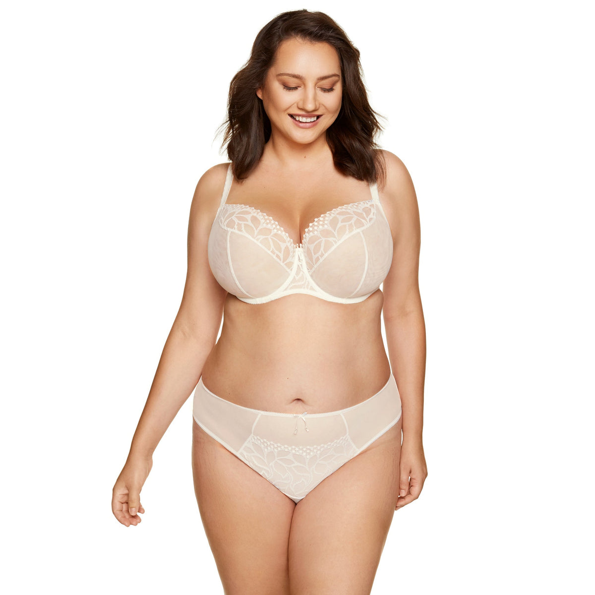 Gorteks Calypso Sheer Mesh Balconette Bra