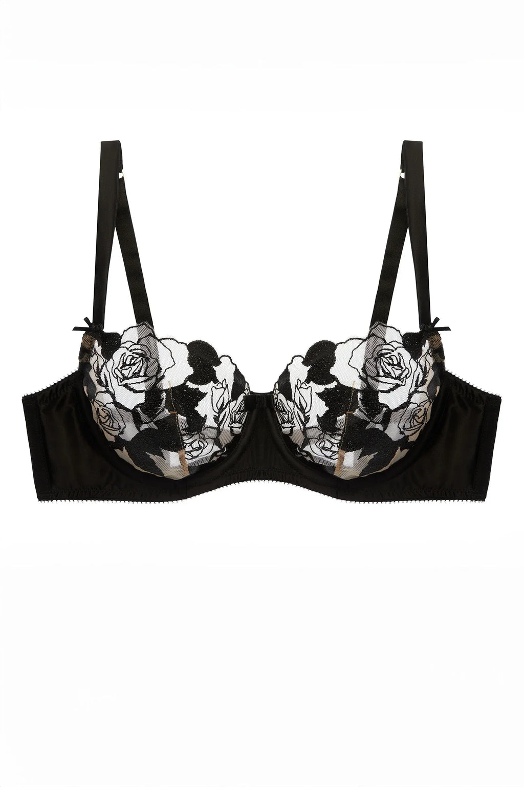Dita Von Teese Rosabelle Underwire Balconette Bra Black