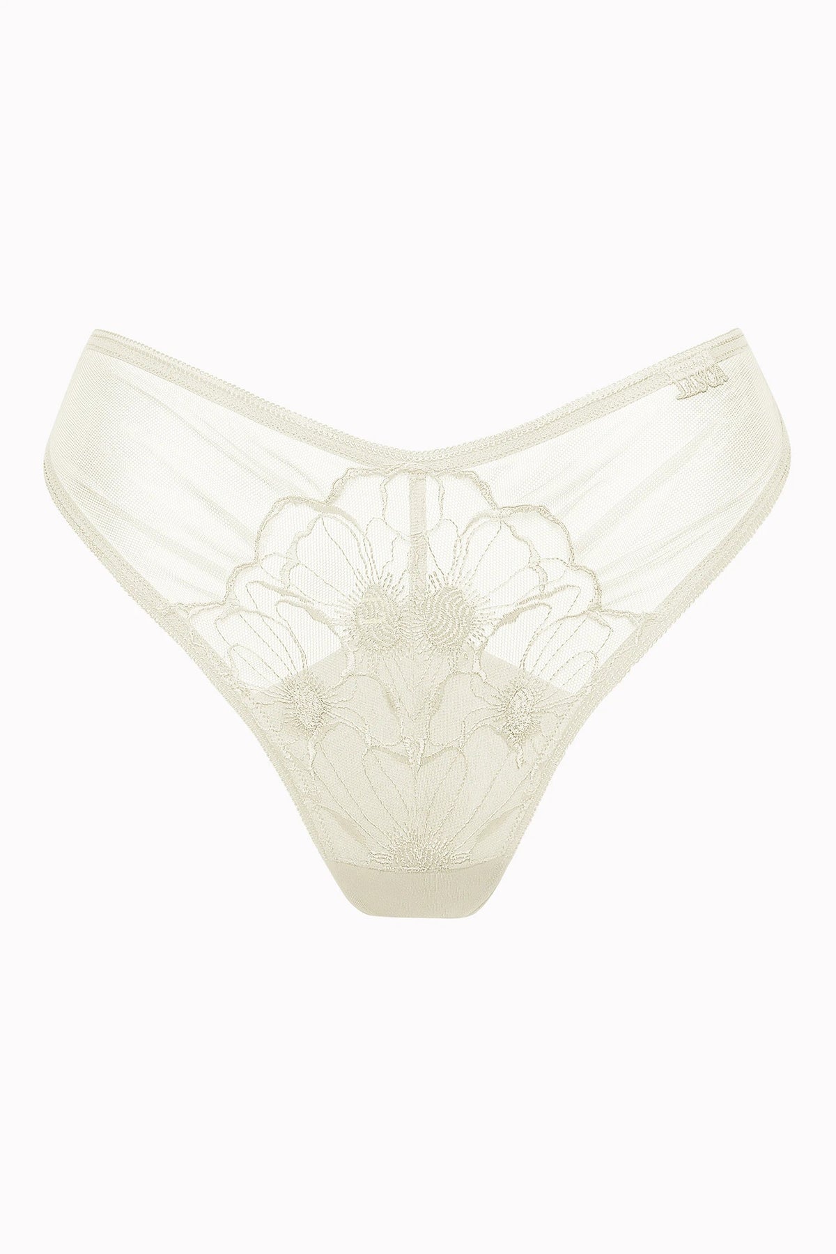 Lisca Miracle Crystal Ecru Brazilian Panty