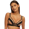 Kinga Lou Black Soft Demi Cup Bra