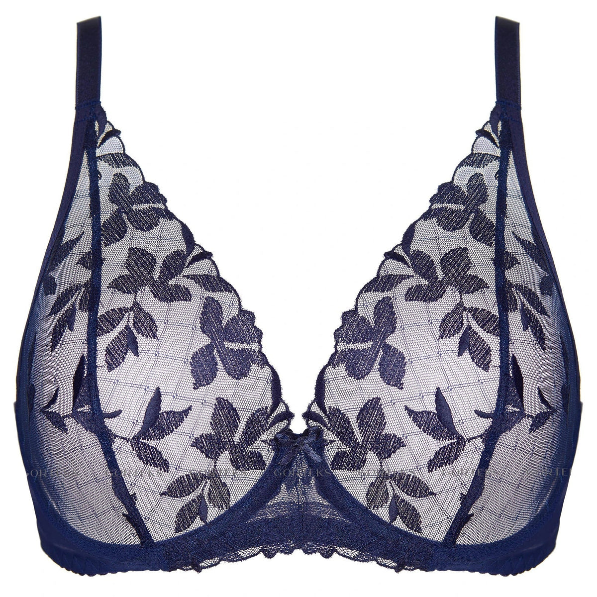 Gorteks Mona Sheer Mesh Plunge Bra