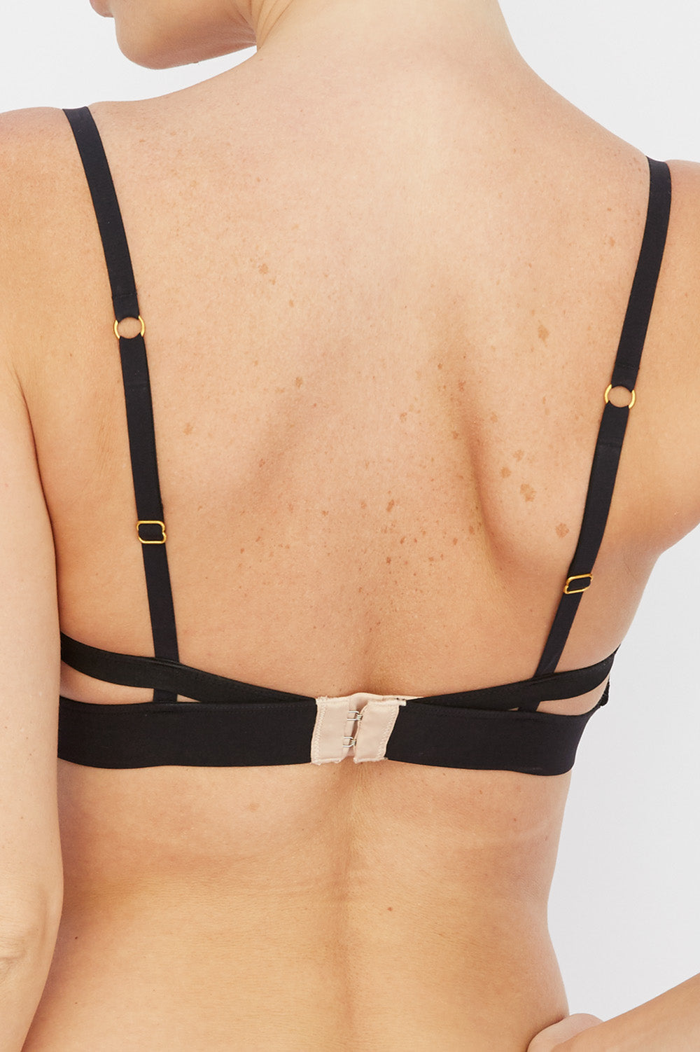 Addiction Moulin Sheer Mesh Demi Bra