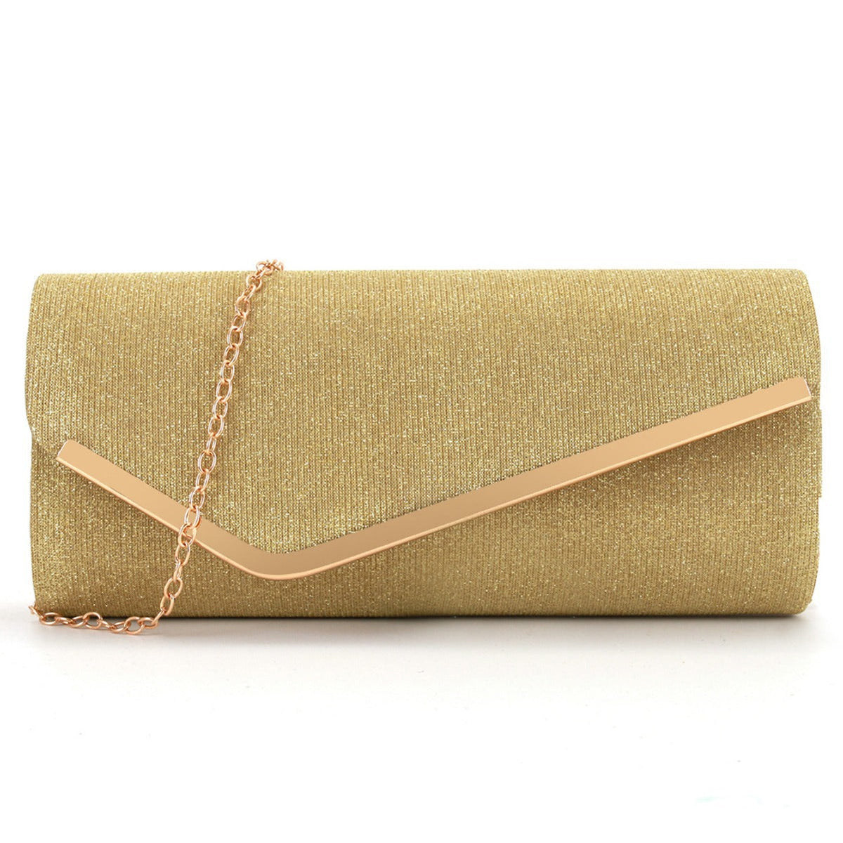 Round bottom metal flap versatile cosmetic bag