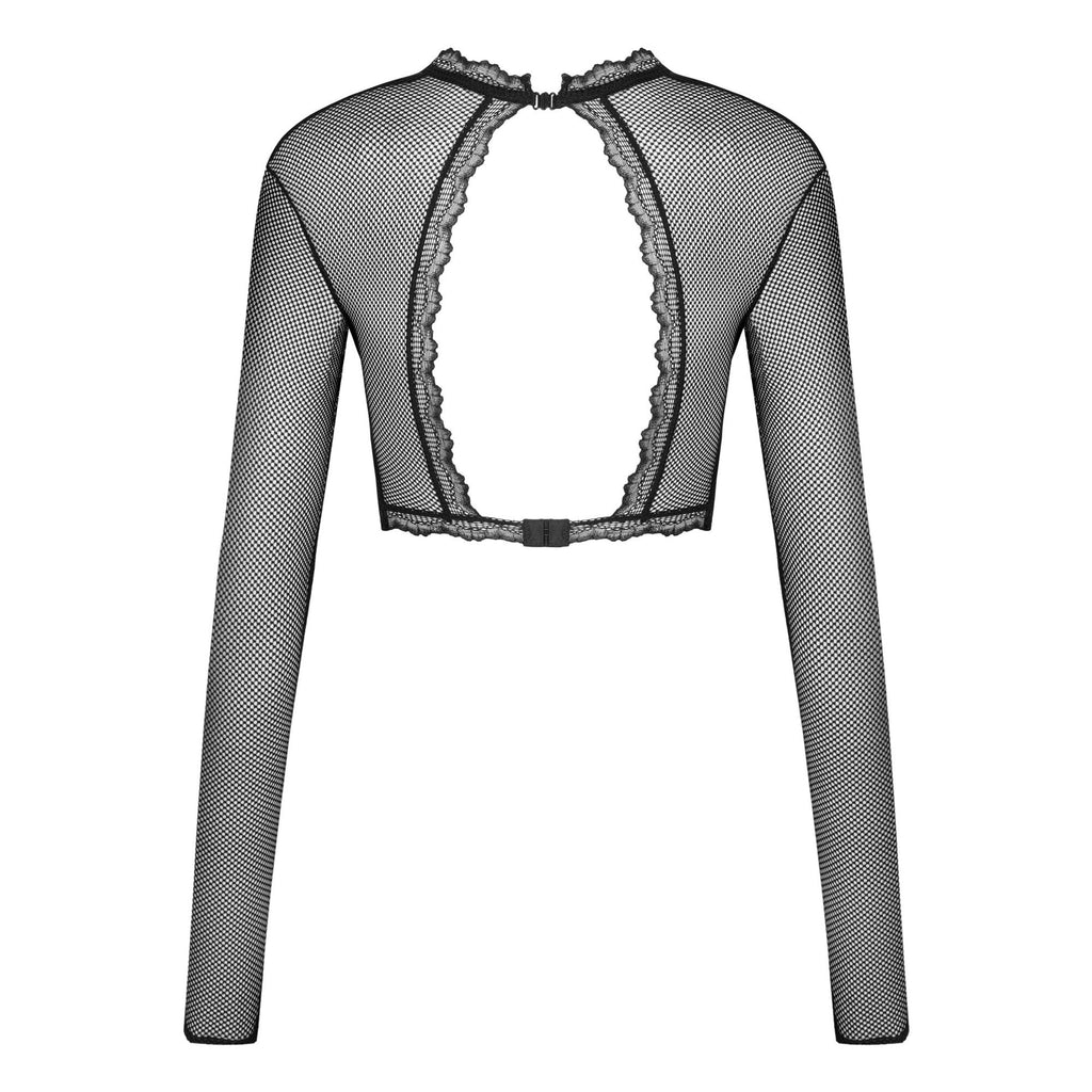 Obsessive Mibelia Fishnet Open Cup Top