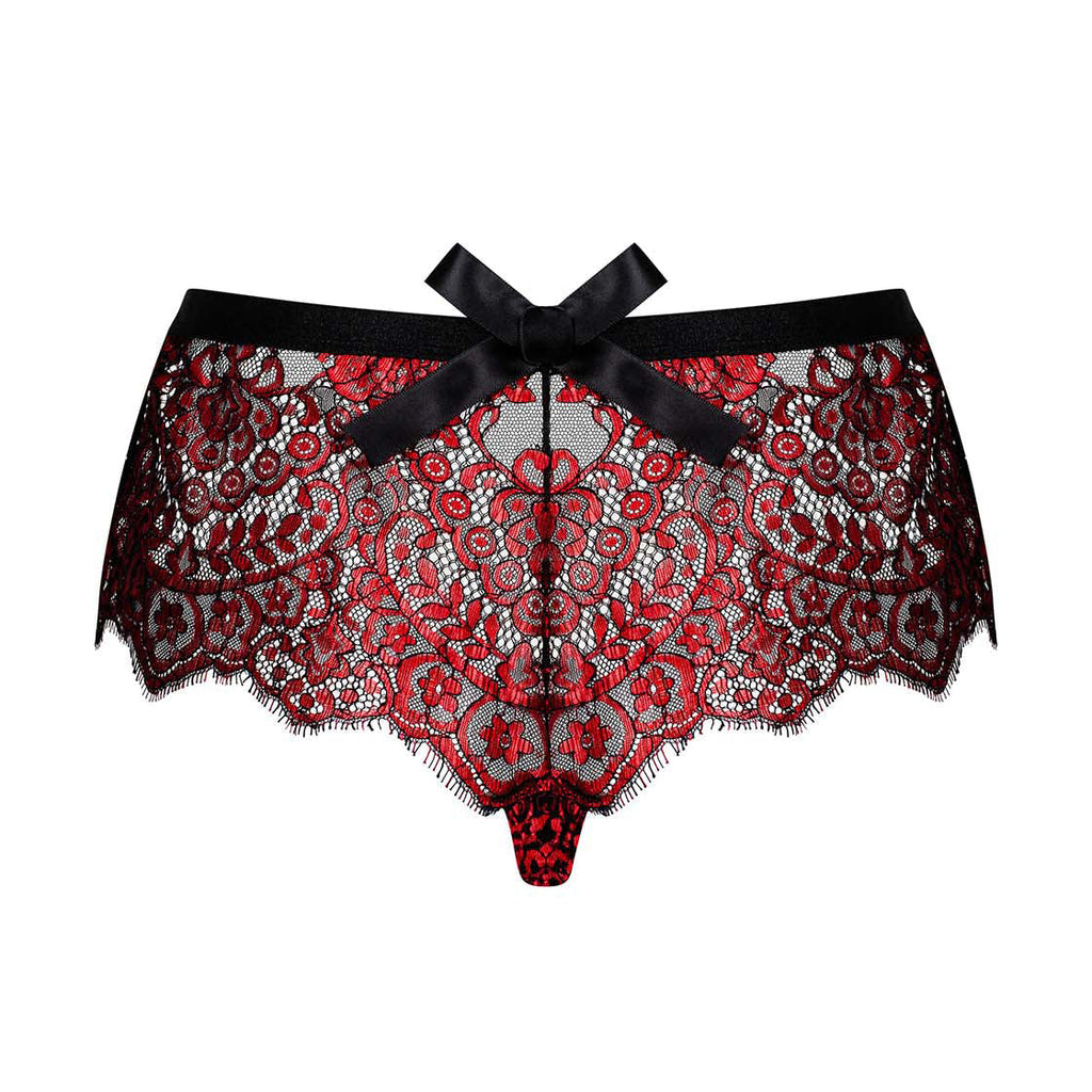 Obsessive Redessia Sheer Seductive Lace Shorties Panty