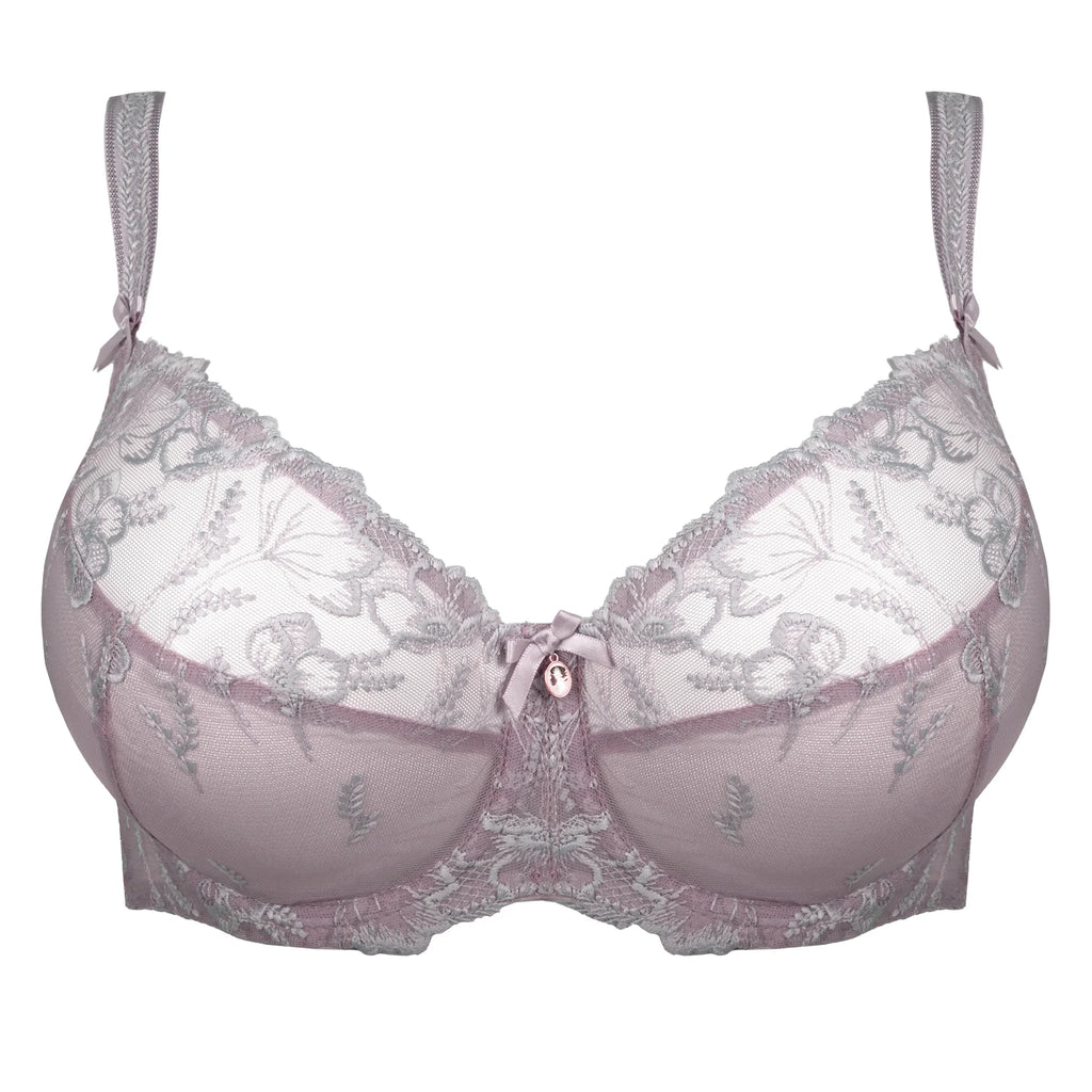 Sheer Three-Part Underwire Bra Penelope