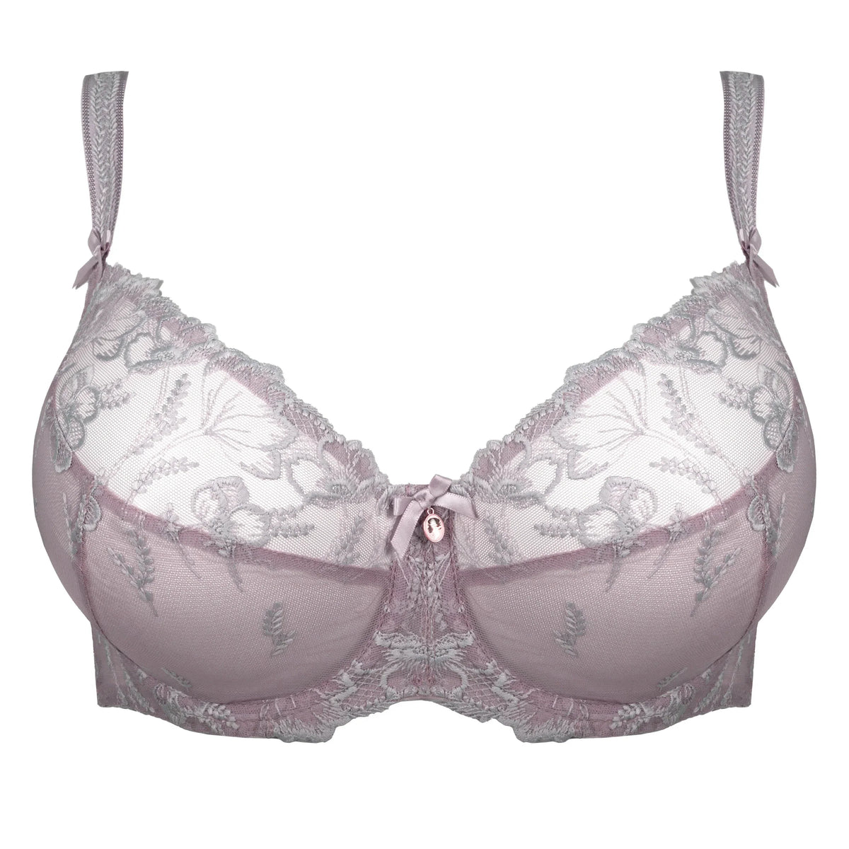 Sheer Three-Part Underwire Bra Penelope