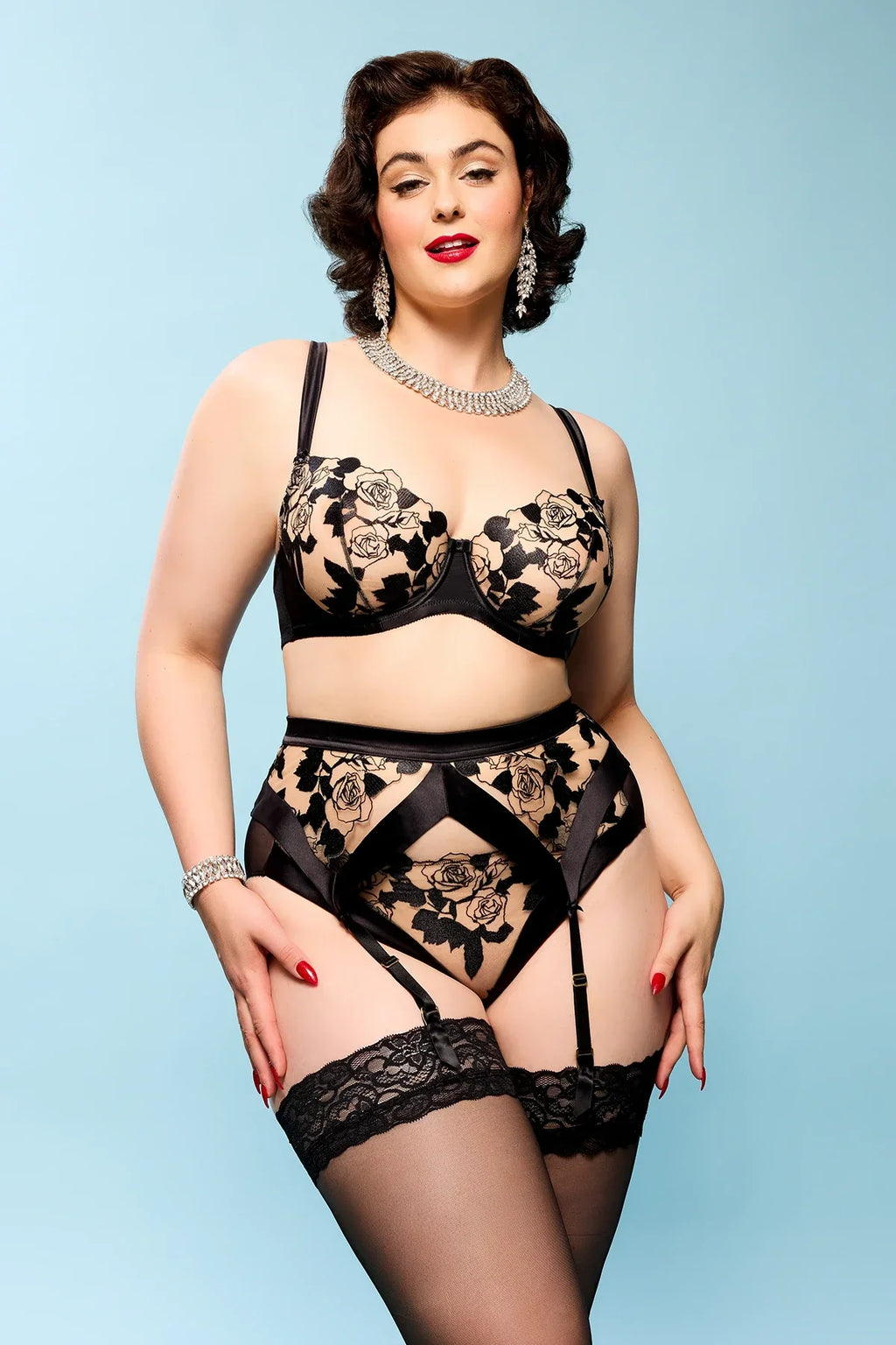 Dita Von Teese Rosabelle G-String Black
