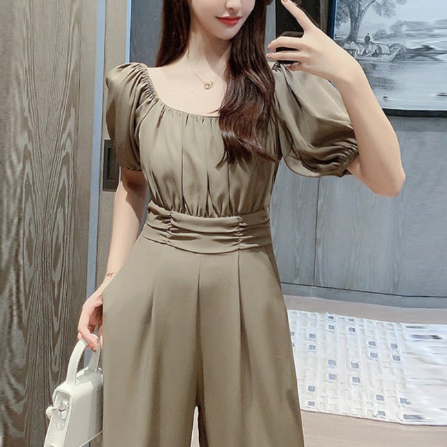 2022 Women's Jumpsuit Rompers Long Wide Leg Sexy Pants for Women Summer