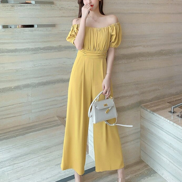 2022 Women's Jumpsuit Rompers Long Wide Leg Sexy Pants for Women Summer
