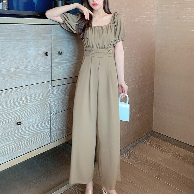 2022 Women's Jumpsuit Rompers Long Wide Leg Sexy Pants for Women Summer