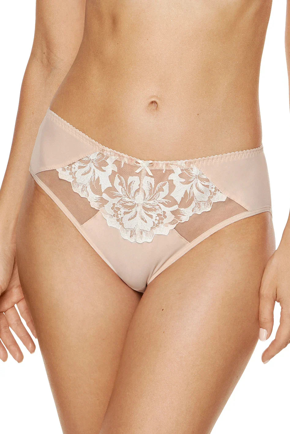 Gorteks Egerie Semi-Sheer Embroidred Bikini Panty