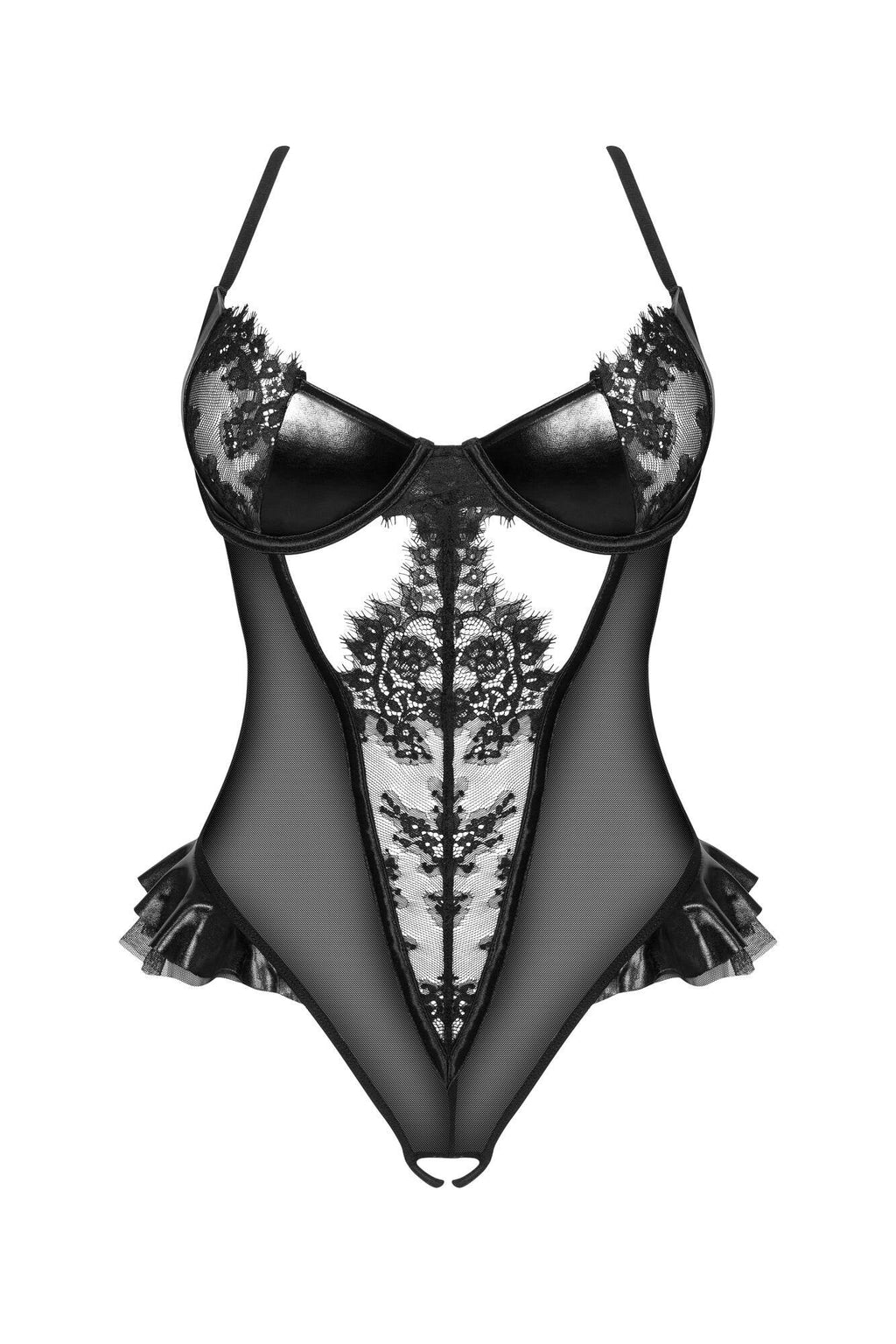 Beauty Night Rafaella Sheer Lace Teddy