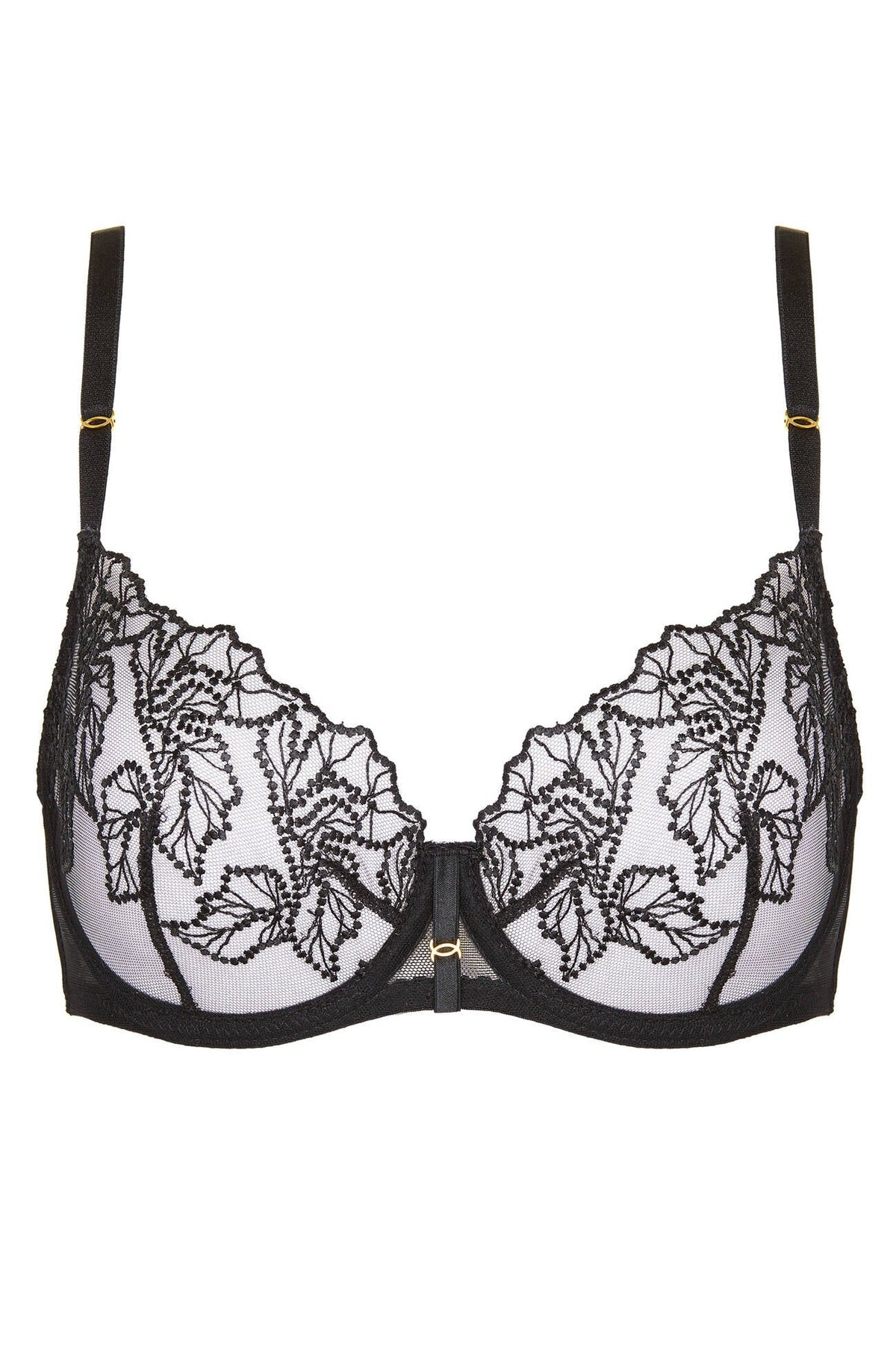 Gorteks Madame Sheer Mesh Demi Cup Bra