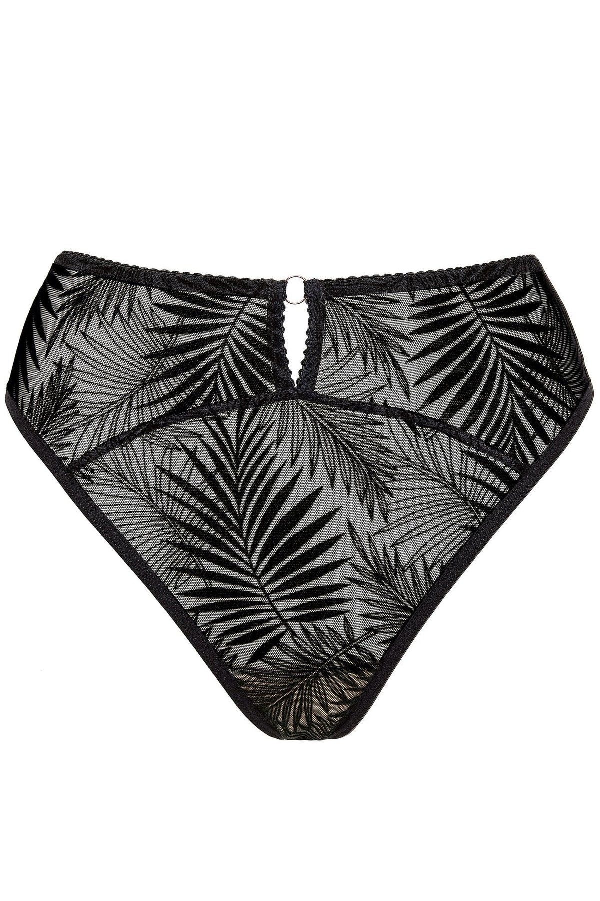 Sheer Mesh Brazilian Thong Panty Gorteks Mare