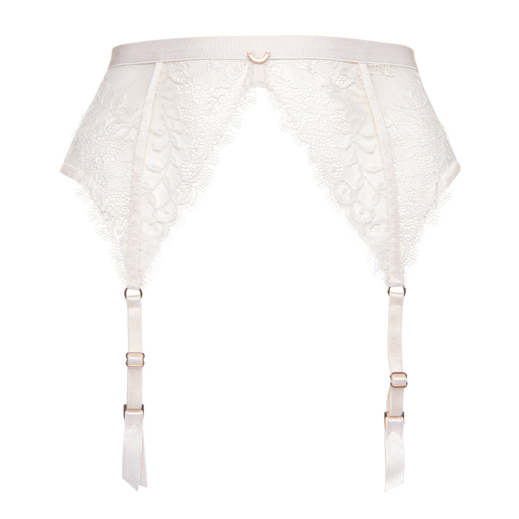 Lisca Rose Sheer Lace Garter Belt