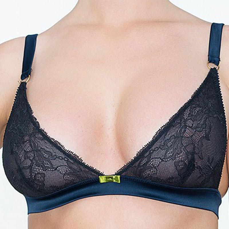 Addition Effrontee Sexy Sheer Triangle Bra