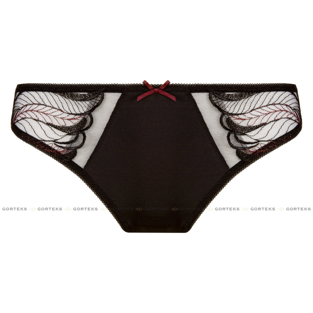 Gorteks Salve Semi Sheer Lace Thong Panty